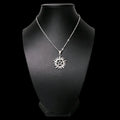 16" Sun Pentagram Necklace