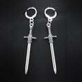 Gothic Sword Earrings 021