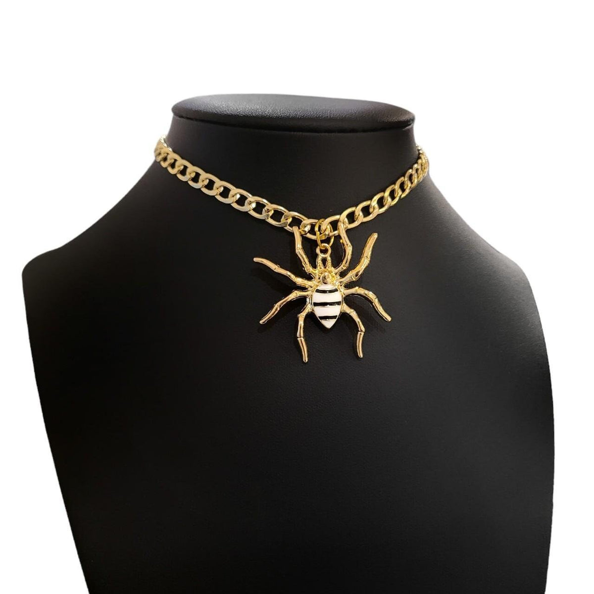 Gold Spider Choker