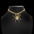 Gold Spider Choker