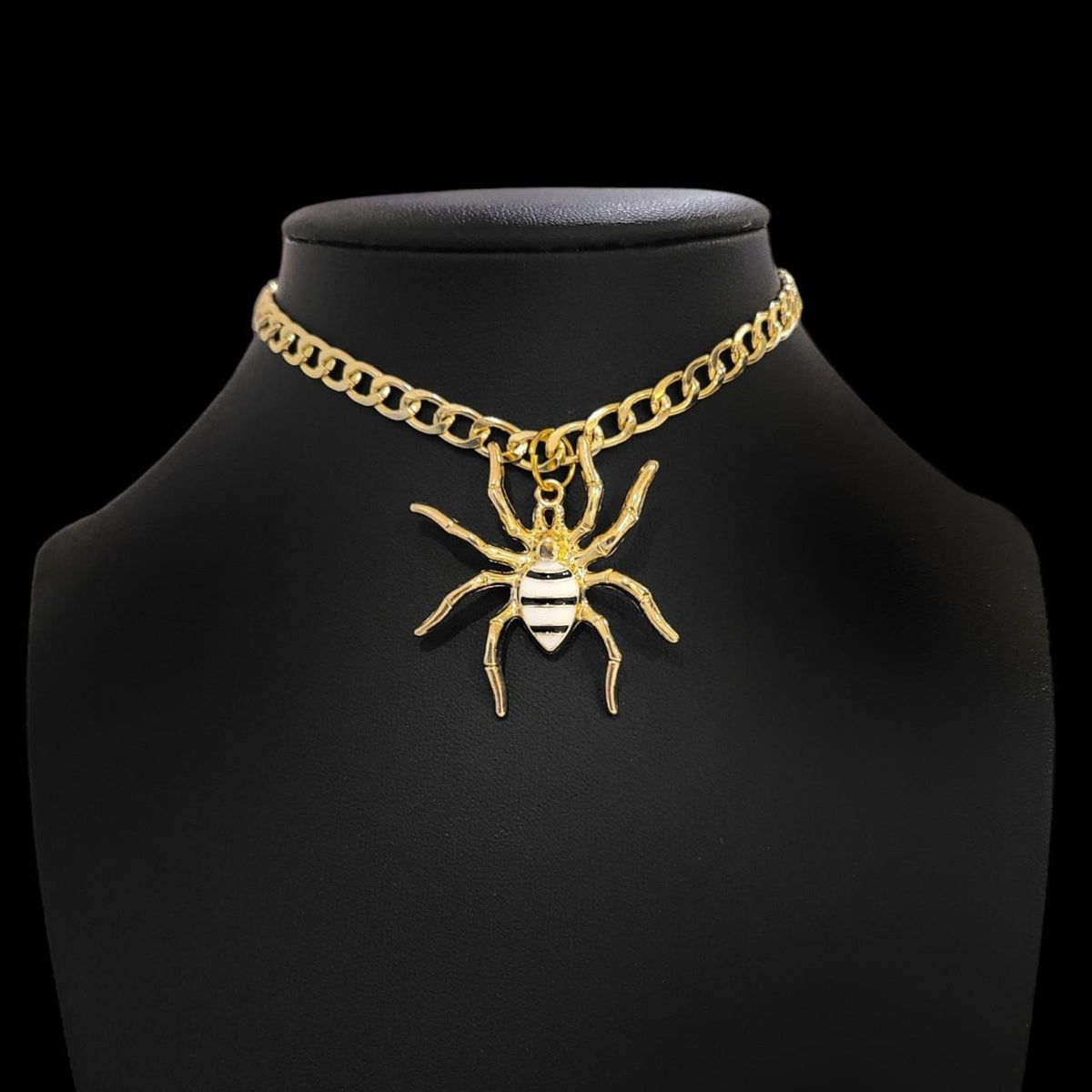 Gold Spider Choker