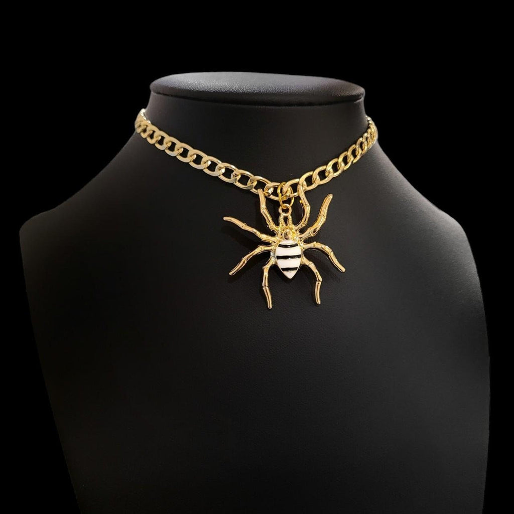 Gold Spider Choker