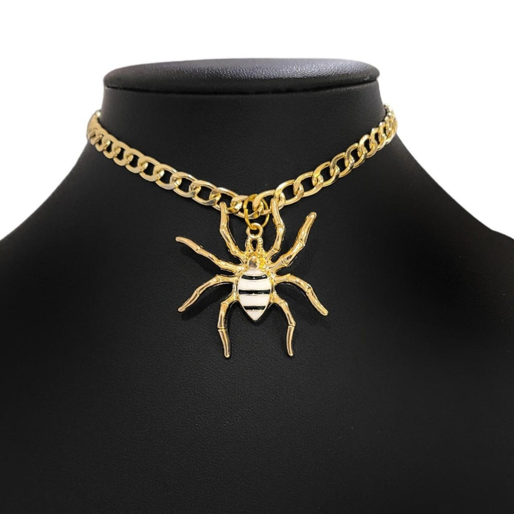 Gold Spider Choker