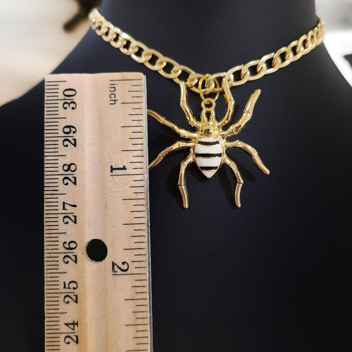 Gold Spider Choker
