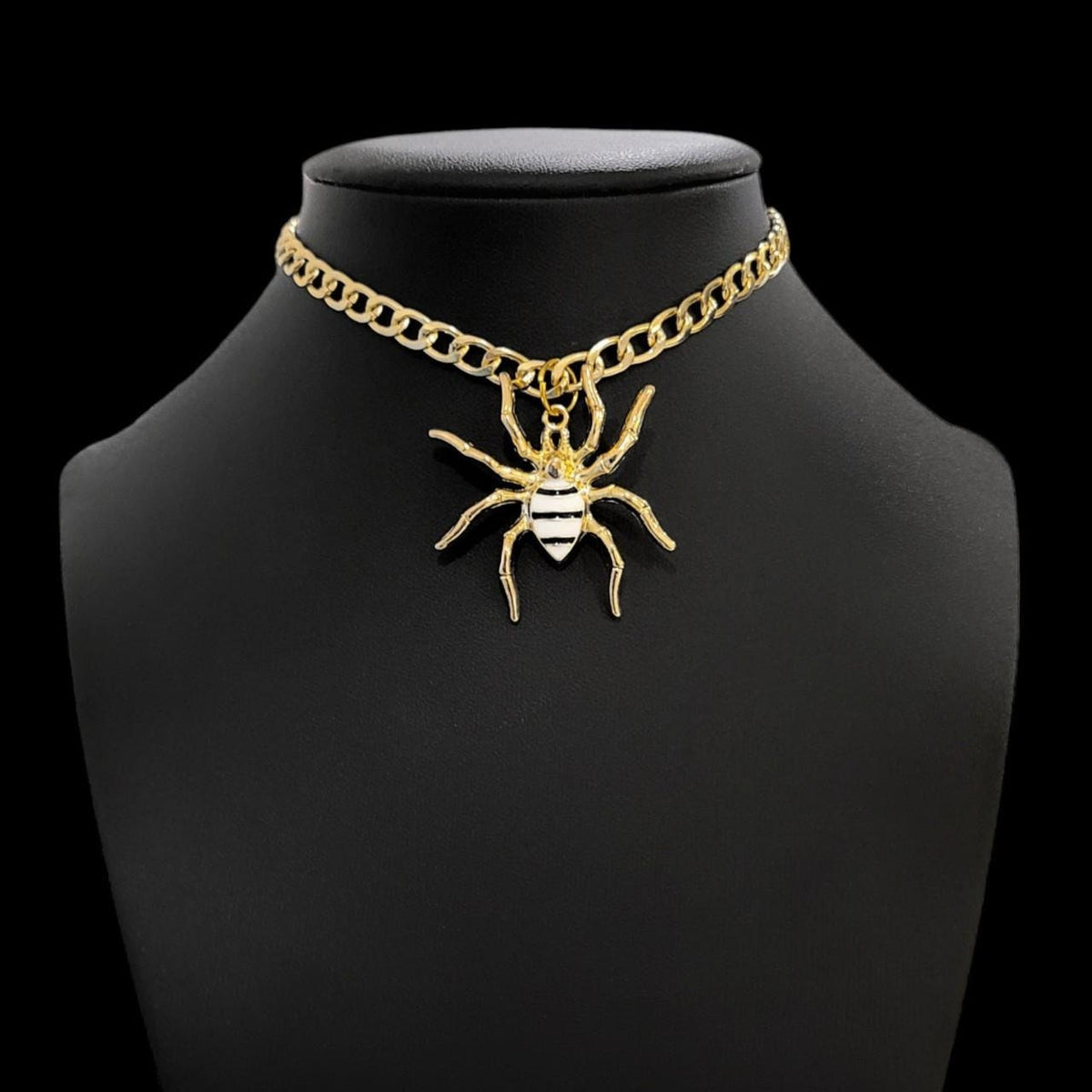 Gold Spider Choker